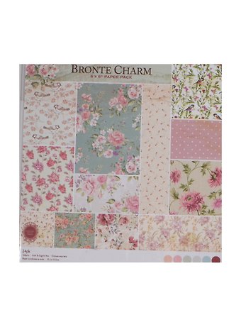 Бумага д/скрапбукинга Bronte Charm (11062805) (24 листа) (15,2х15,2см) (упаковка)