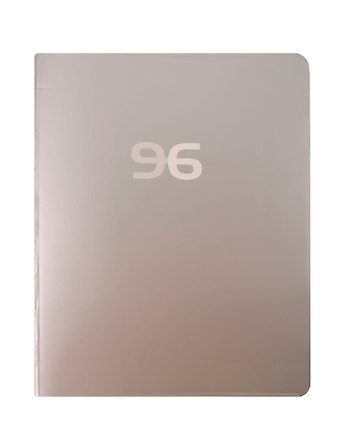Тетрадь 96л кл. Классическая серия. Платина мел.картон, метал.пантон