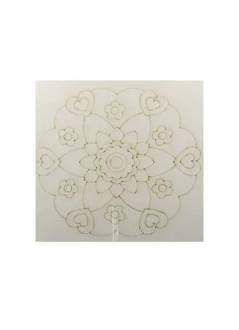 Трафарет Мандала №3 (682) (упаковка)