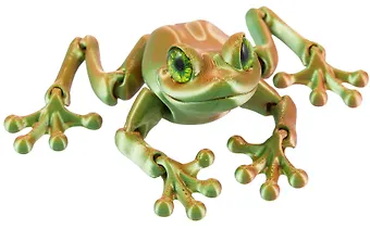 Фигурка 3D Лягушка Аглая (пластик) (9х14) (207)