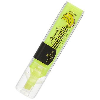 Текстовыделитель Lorex, Rich Fruit, ароматизированный желтый 1-3,5 мм