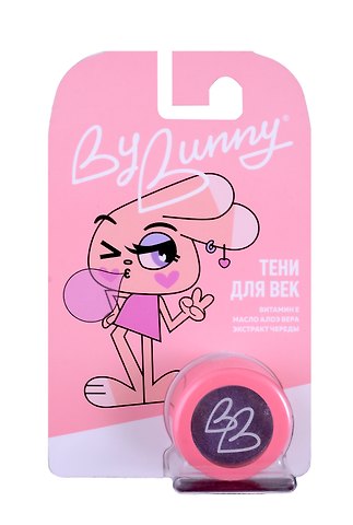 By Bunny Тени для век (фиолетовый глиттер) (BB049)
