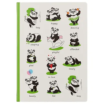 Блокнот «Panda`s life», 192 страницы, А5