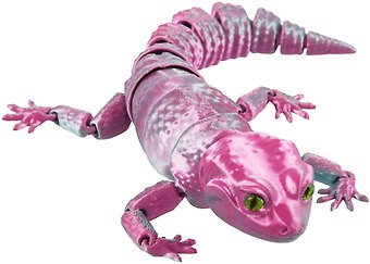Фигурка 3D Геккон Бонни (пластик) (21х13) (202)