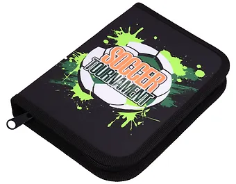 Пенал 1 отделение Турнир 19*13 см, молния