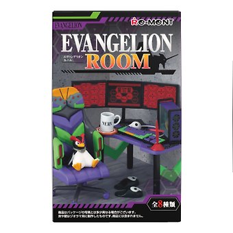Набор миниатюр Re-ment Евангелион EVANGELION Room, в ассортименте (69613)
