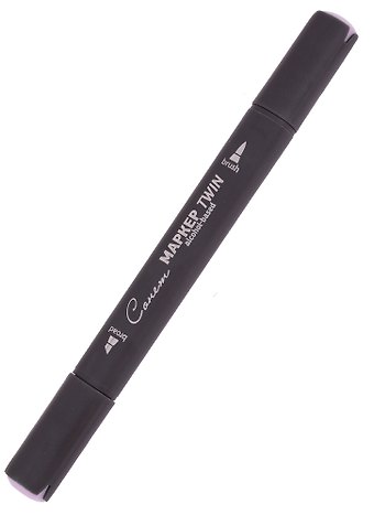 Маркер художественный "Сонет" Twin Brush розовый средний, Сонет