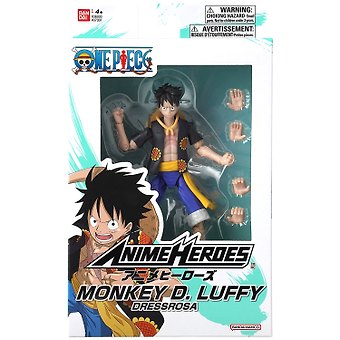 Экшн-фигурка Bandai Ван Пис Луффи Дресс Роза (17см) (67776)