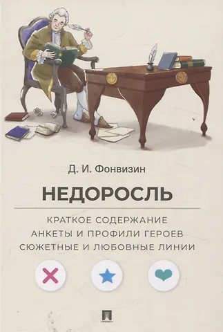 Денис Иванович Фонвизин Недоросль. Краткое содержание. Анкеты и профили героев. Сюжетные и любовные линии