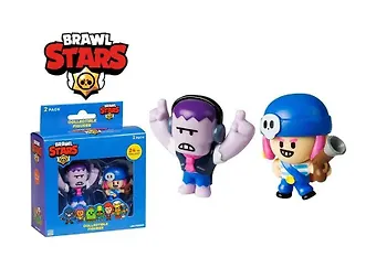 Коллекционные фигурки Brawl Stars, Фрэнк и Пэнни, (5см), (BRW2015D)