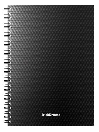 Тетрадь в клетку Erich Krause, Total Black, 80 листов