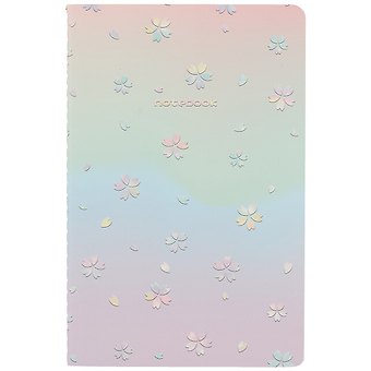 Тетрадь в линейку Kairui, Pink cherry flowers, 32 листа, в ассортименте
