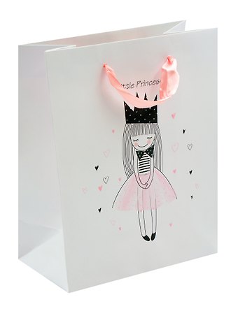 Пакет А5 23*18*10 Little princess дет., бум.мат.ламинат