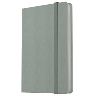 Записная книжка А7 80л лин. "Joy Book. Мятное мороженое" иск.кожа, тонир.блок, скругл.углы, ляссе, резинка, карман на задн.форзаце