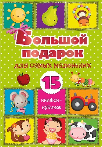 Светлана Анатольевна Станкевич Большой подарок для самых маленьких. 15 книжек-кубиков!