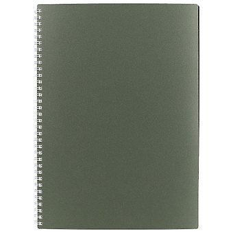 Тетрадь в клетку Hatber, Metallic, А4, 80 листов, в ассортименте