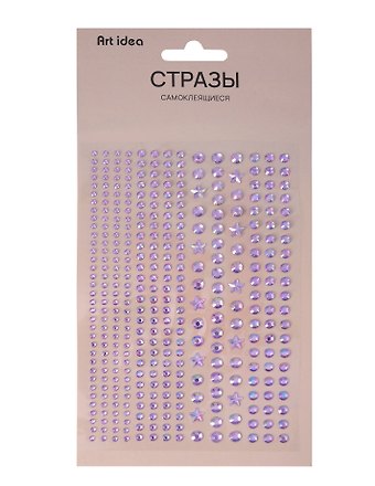 Стразы самоклеящиеся микс-1