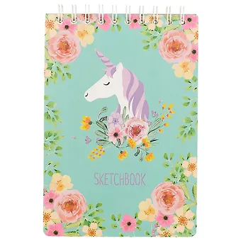Скетчбук «Unicorn», А5, 100 листов