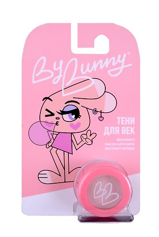 By Bunny Тени для век (розовый шиммер) (BB044)