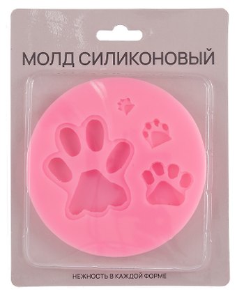 Силиконовый молд Лапки