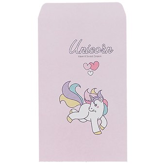 Набор конвертов для денег «Unicorn», 5 шт