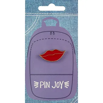Значок Pin Joy Губы (металл) (12-08599-005)