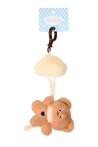 Брелок «Мишка на облаке» (текстиль) (16см)