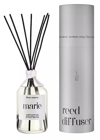 Диффузор ароматический Marie (Сосновая хвоя,Мята,Кипарис,Лимон,Мох,Мускус,Сандаловое дерево,Кедр) (110мл) (flame-RD004-110)