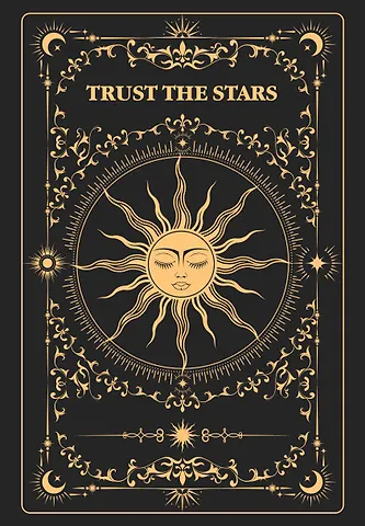 Ежедневник недат. А5 72л Trust the stars
