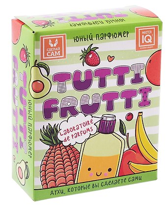 Детский набор для приготовления парфюма Юный Парфюмер. Tutti Frutti, Каррас