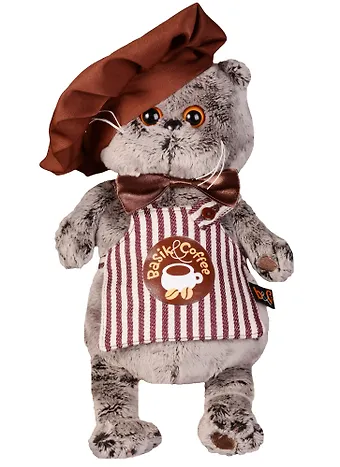 Игрушка мягкая Budi Basa, Басик - бариста 19см