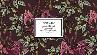 Планинг недат. 64л CLASSIC. Flowers карманный, интегр.переплет, мат.лам, офсет
