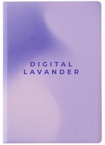 Обложка для паспорта Monochrome Digital Lavender