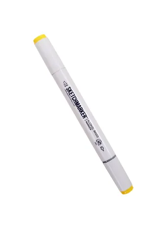 Маркер двухсторонний Подсолнух, спирт.основа, цв.Y53, Sketchmarker