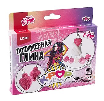 Полимерная глина. Украшения K-POP Блестящее настроение