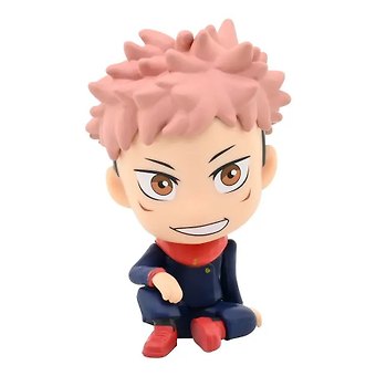 Фигурка с подвижной головой Jujutsu Kaisen, Юджи Итадори, YuMe, (6х9х11), (11282)