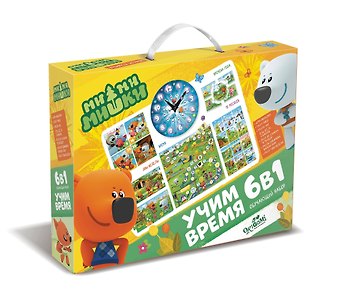 МиМиМишки. Набор 6 в 1 Учим время