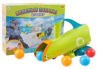 Бластер для снежков 2 в 1. Веселые забавы. -Китай: PT-00865 447662