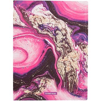 Папка 20ф А4 Marble Amethyst пластик, Erich Krause