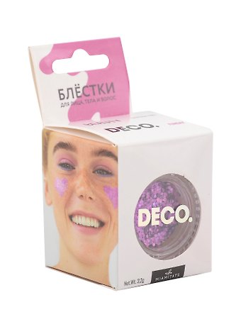 Блестки для лица, тела и волос `DECO.` by Miami tattoos (Funday) (181700)