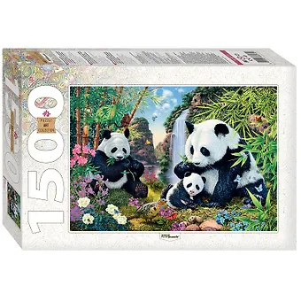Пазл Панды, 1500 элементов