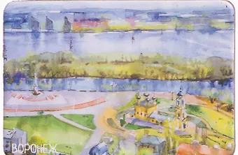 Магнит картон Водохранилище (Воронеж) (МК/221/005)