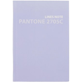 Записная книжка А6+ 80л лин. Pantone line. 5 интегр.переплет, мат.ламинация, выб.лак, пантон.печать