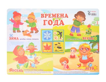 Покрытие на стол А3 Времена года