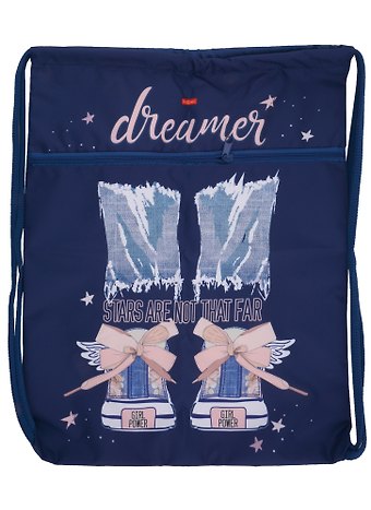 Мешок для сменной обуви Dreamer 34*47см