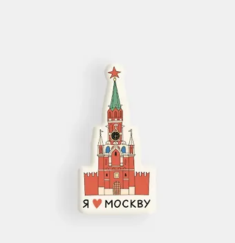 Стикер объемный Москва Кремль (1192475)