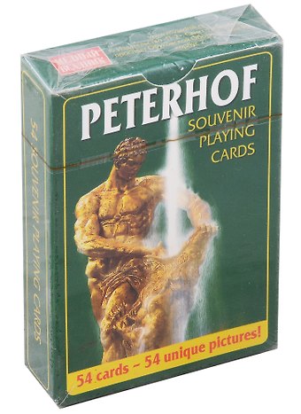 Карты, игральные, Медный Всадник, Петергоф, 54 листа
