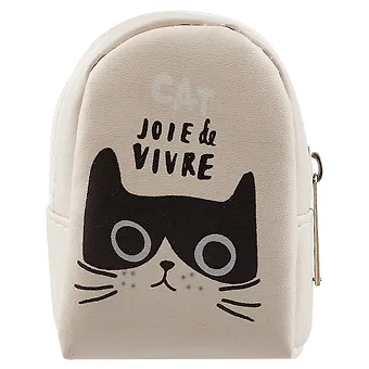 Сумочка - Кошелек на молнии Cat (10см) (ПВХ бокс)