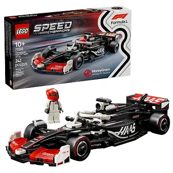 LEGO Speed Champions: Гоночный автомобиль MoneyGram Haas F1 Team VF-24, 242 детали (77250)