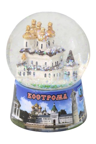 Шар сувенирный деколь большой Кострома (6,5см) (Кострома) (098D-65-33)